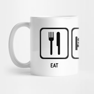 Eat Sleep Train Mug